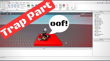Roblox Studio Tutorial: How to Make a Trap Part