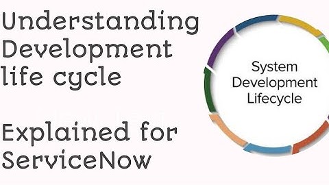 Development life cycle | Explained for ServiceNow | #software #agile #scrum #develop #sdlc #coding