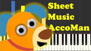 The Mulberry Bush Theme Song Piano Sheet Music