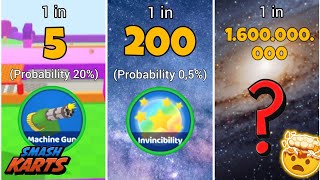 Smash Karts Rarest Probability Comparison (WORLD FIRST 🏆) | Edition 2025-26