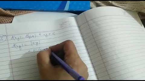 Usual Metric Space part 2