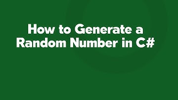 How to Generate a Random Number in C#