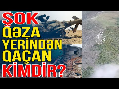 ŞOK - qəza yerindən naməlum şəxsin qaçdığı görüntüləndi- Xəbəriniz var? - Media Turk TV