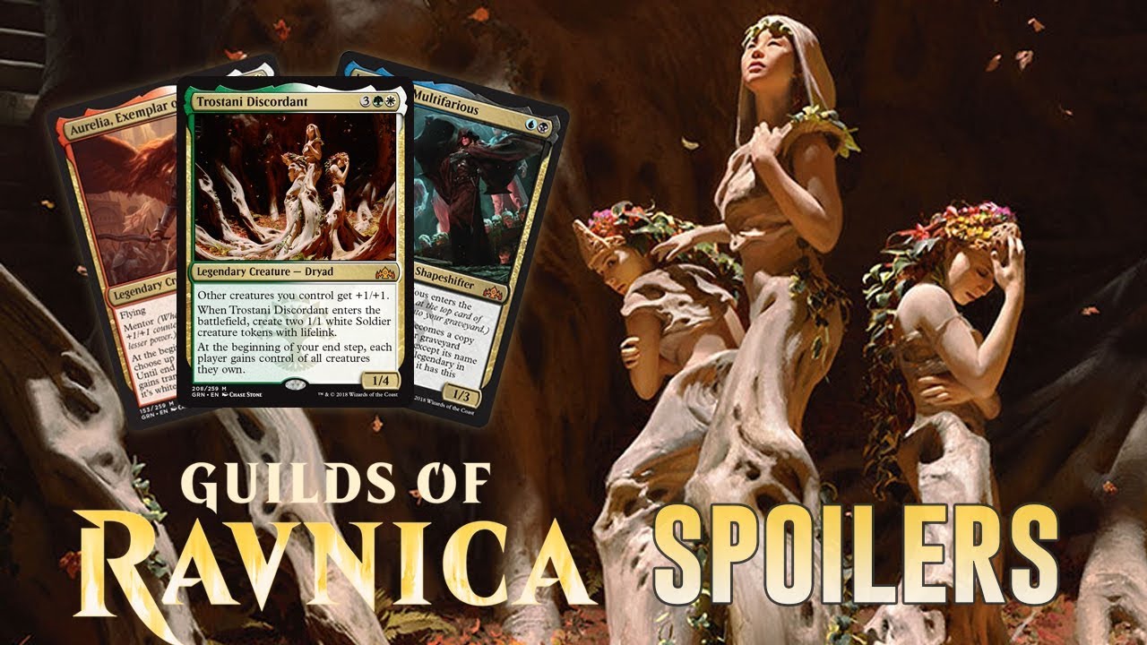 Daily Guilds of Ravnica Spoilers — September 14, 2018 Aurelia, Lazav