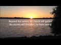 Beyond the sunset written by Virgil P. Brock (with lyrics)