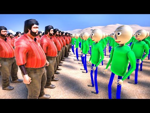 1000 BALDİ VS 1000 RECEP İVEDİK 😱 - Süper Kahramanlar