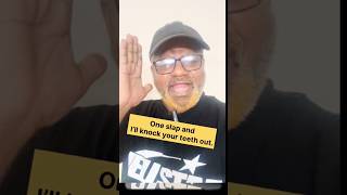 English Learning || One slap and I’ll knock your teeth out #EnglishLearning #SpokenEnglish #shorts