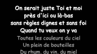 Video thumbnail of "Guillaume Grand-Toi et Moi (Paroles/Lyrics)"
