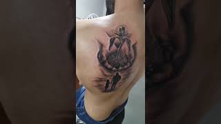 Father and daughter tattoo