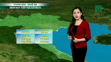 Thời tiết cuối ngày 04/07/2019: Bắc Bộ và Bắc Trung Bộ vẫn có mưa, nhưng cường độ mưa giảm | VTC14