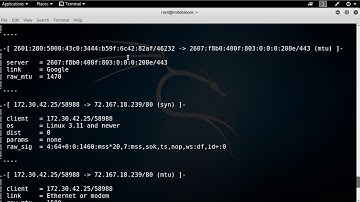 Passive Fingerprinting