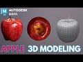 3D Modeling Tutorial: Apple 3D Modeling Tips In Maya |Autodesk Maya