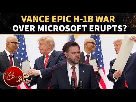 Trump-Vance Clash? POTUS Honors Microsoft CEO Satya Nadella As VP Targets Tech Giant Over H-1B Visas