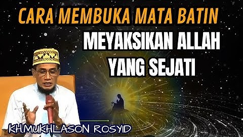 Cara membuka mata batin meyaksikan Allah yang sejati 💥Gus mukhlason rosyid #tauhid #hakikat #shorts