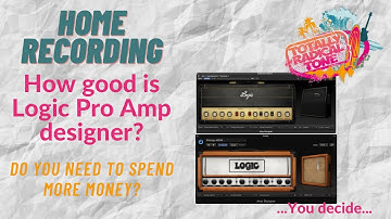 How good is Logic Pro - Amp Designer ?