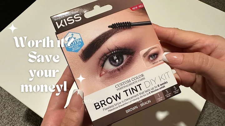 Brow Tint DIY Kit | Tutorial | Product Review #makeup #tutorial #unboxing