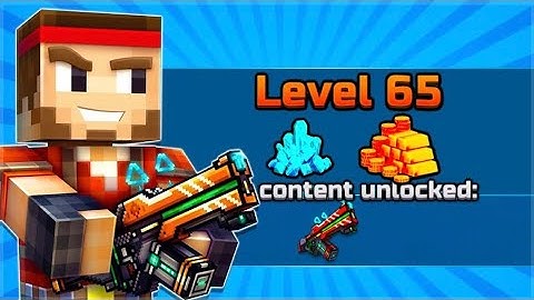 I FINALLY REACHED MAX LEVEL 65 AS F2P PLAYER!!! Pixel Gun 3D
