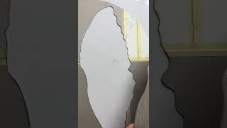 Using Pebeo Studio Acrylics Modeling Paste To Draw Textured Wings Diy Art Painting Round Canvas