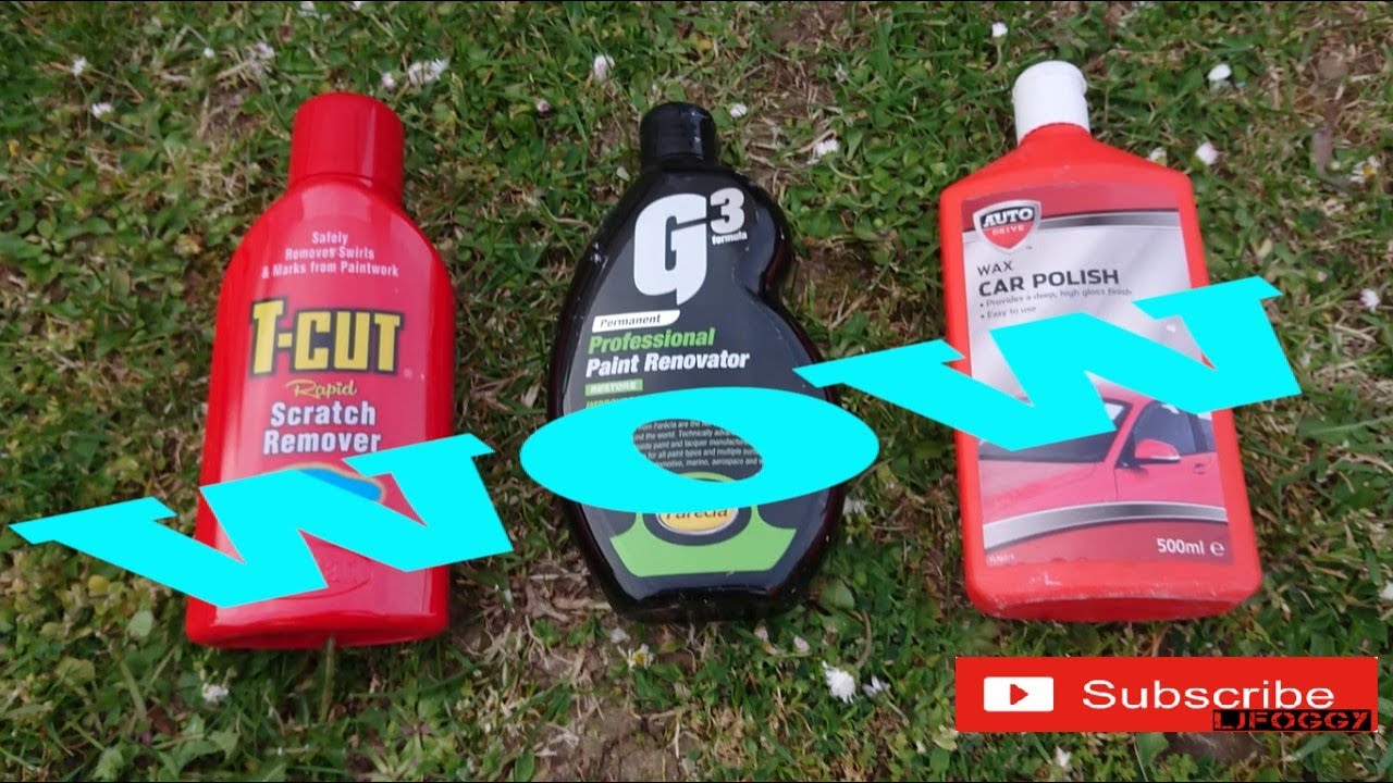 How to RESTORE, COMPOUND, POLISH & WAX old FADED paint any vehicle PART