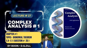 Complex Analysis 1 by Dennis G Zill Solutions||lec#27||Ch#1||Ex#1.1||Q#25|| #complexanalysis