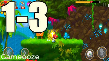 Super Jungle Jump Android Gameplay Walkthrough Level 1-3