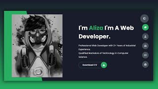 Modern Portfolio Website Using HTML, CSS &amp; JavaScript | Free Source Code