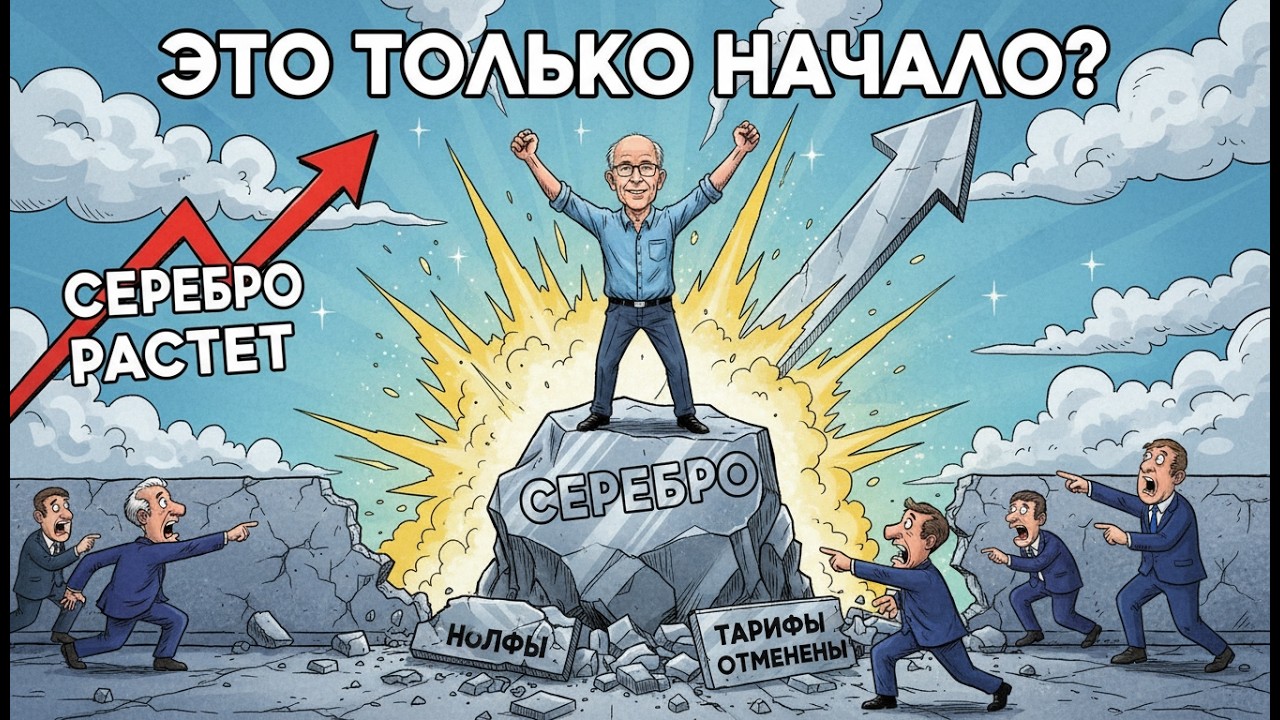 Тарифы отменены — серебро взлетело. Это только начало?