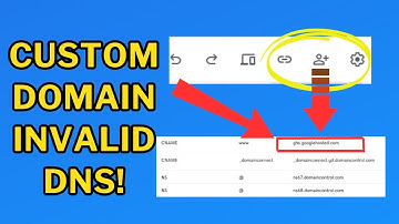 Google sites custom domain invalid dns (Easy 2025)
