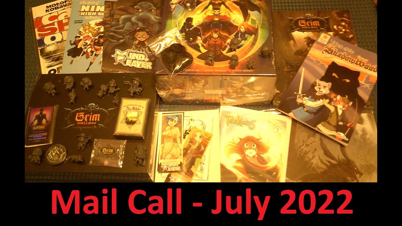 Kickstarter Unboxing July 2022 YouTube