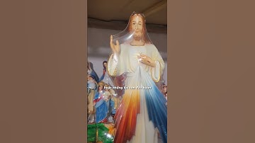 Tượng Lòng Chúa thương xót cao 40cm giá 1xx, tượng thờ Công giáo