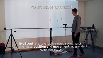 EyeScout: Active Eye Tracking for Gaze Interaction with Large Public Displays (UIST