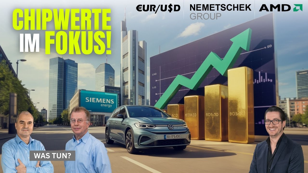Ruhe vor dem Sturm! GOLD, Silber, EURUSD, AMD , Siemens Energy, VW ...