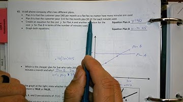 Math 1 Fall Semester Final Review Unit 4 Paramo