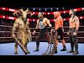 Goat Man vs Brock Lesnar Jacob Fatu Roman Reigns Match