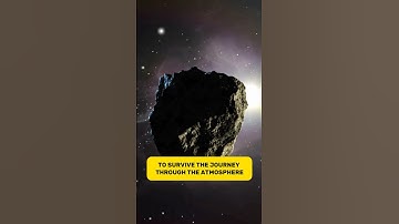 How Big Does a Meteor Need to Be to Reach Earth? | Space Documentary #space #meteorite #documentary