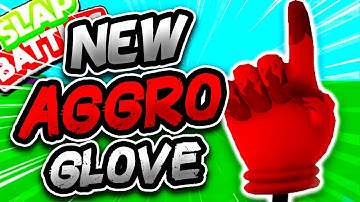 New AGGRO Glove👿 & BUS/REDACTED MASTERY! - Slap Battles Roblox