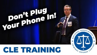 Don't Plug Your Phone into a Rental Car! A Lawyer's Guide to Vehicle Forensics - Jonathan Brayman by NACDLvideo 2,107 views 6 months ago 52 minutes