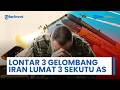 🔴Lontar 3 Gelombang Sekaligus, Iran 'Lumat' Pangkalan AS di 3 Negara