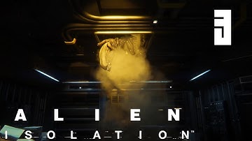 Alien: Isolation M3 - Encounters / Встречи [Survivor Hard Difficulty, One Shot Walkthrough]