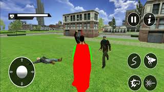 Super Rope Hero Crime Battle Black Hero City Arena Waltkthough Android Gameplay screenshot 2