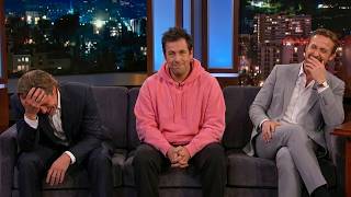 Adam Sandler Making Celebrities Cry With Laughter... and It's Effortless!