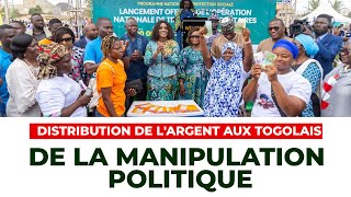 Distribution de l'argent aux togolais : de la manipulation politique - ECHO DU TOGO -