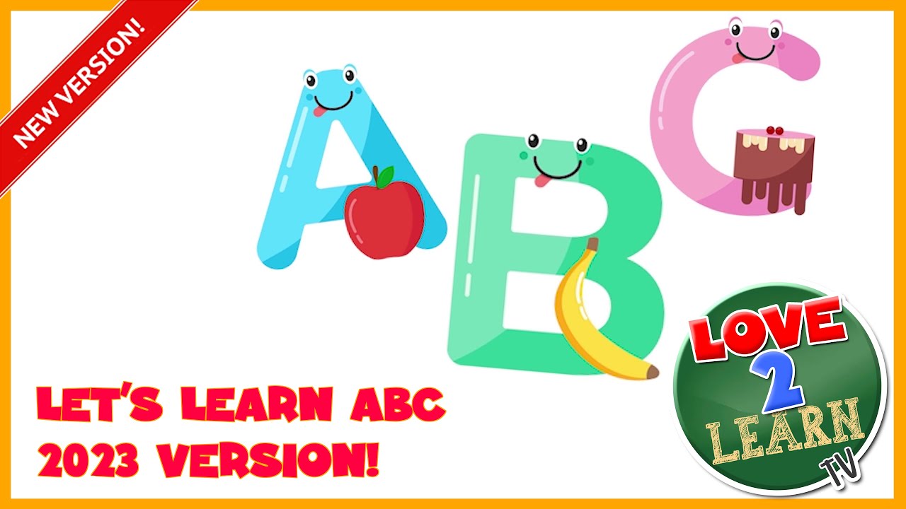 How to teach ABC for kids 2023 Let's Learn Nursery Rhymes for children love2learnTV YouTube