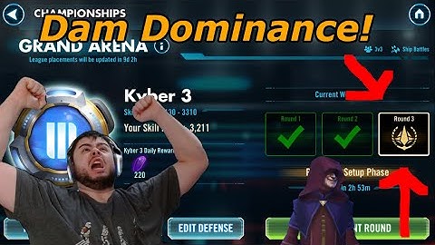 Showing Our Opponent Why We Are The Dam Best!