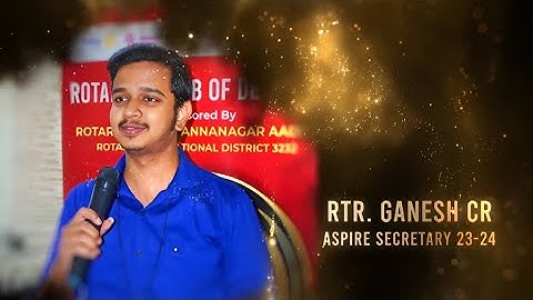 Introduction Video of Secretary for Rotary Year 23-24 | Rotaract club of Dexterous | RID-3232