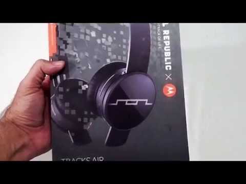 SOL Republic TRACKS AIR Wireless headphone review and open box