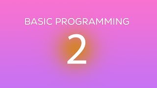 basic programming 2