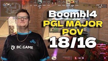 CS2 POV Cloud9 Boombl4 (18/16) vs Apeks (Mirage) PGL CS2 Major Copenhagen 2024 Europe RMR B