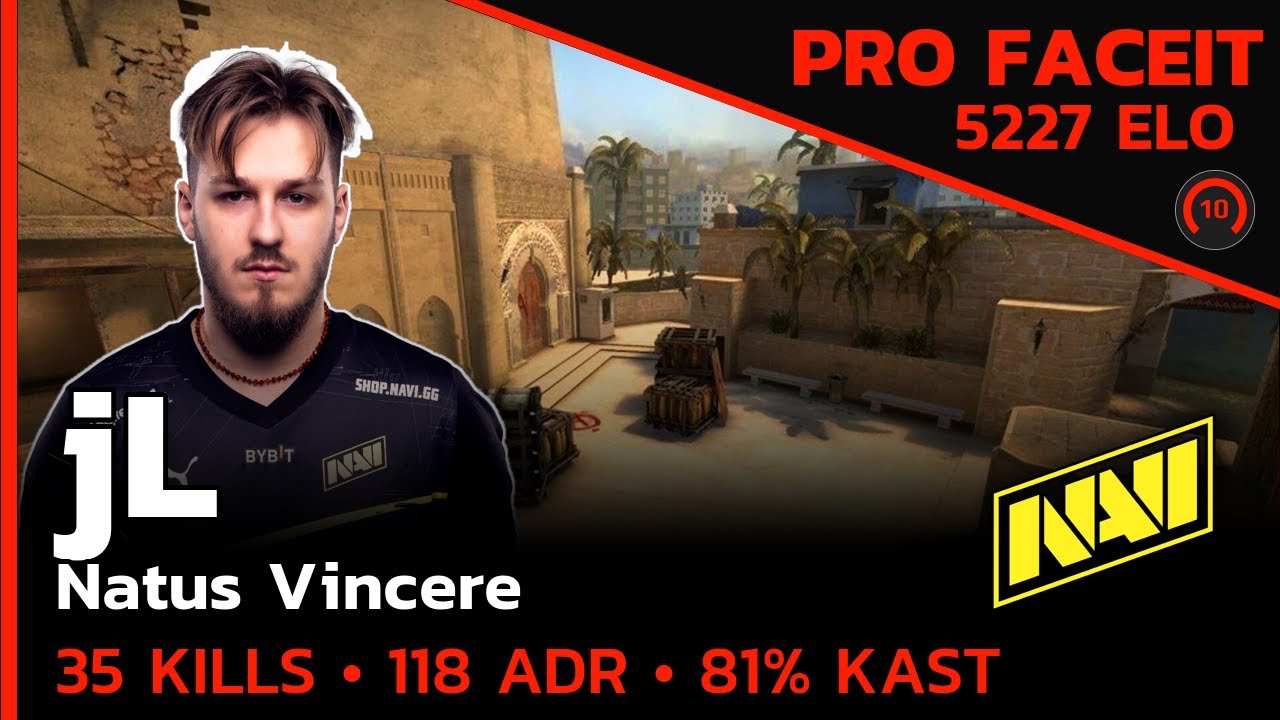 jL NAVI DESTROYS on MIRAGE at 5200 ELO🔥 (MIRAGE) FACEIT LVL 10 / CSGO ...