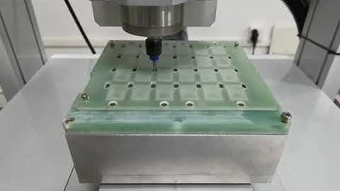 Desktop curve PCB router machine